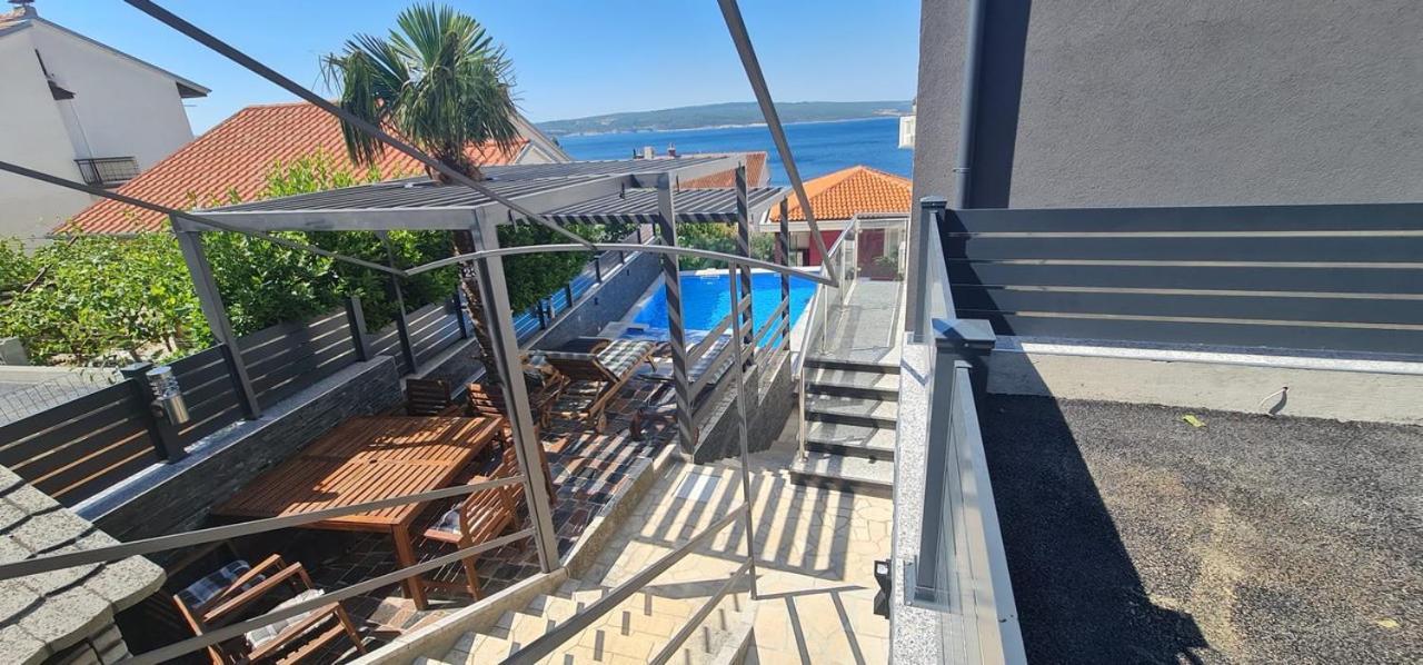 Apartments Blazevic, Heated Pool&Jacuzzi Dramalj Eksteriør bilde